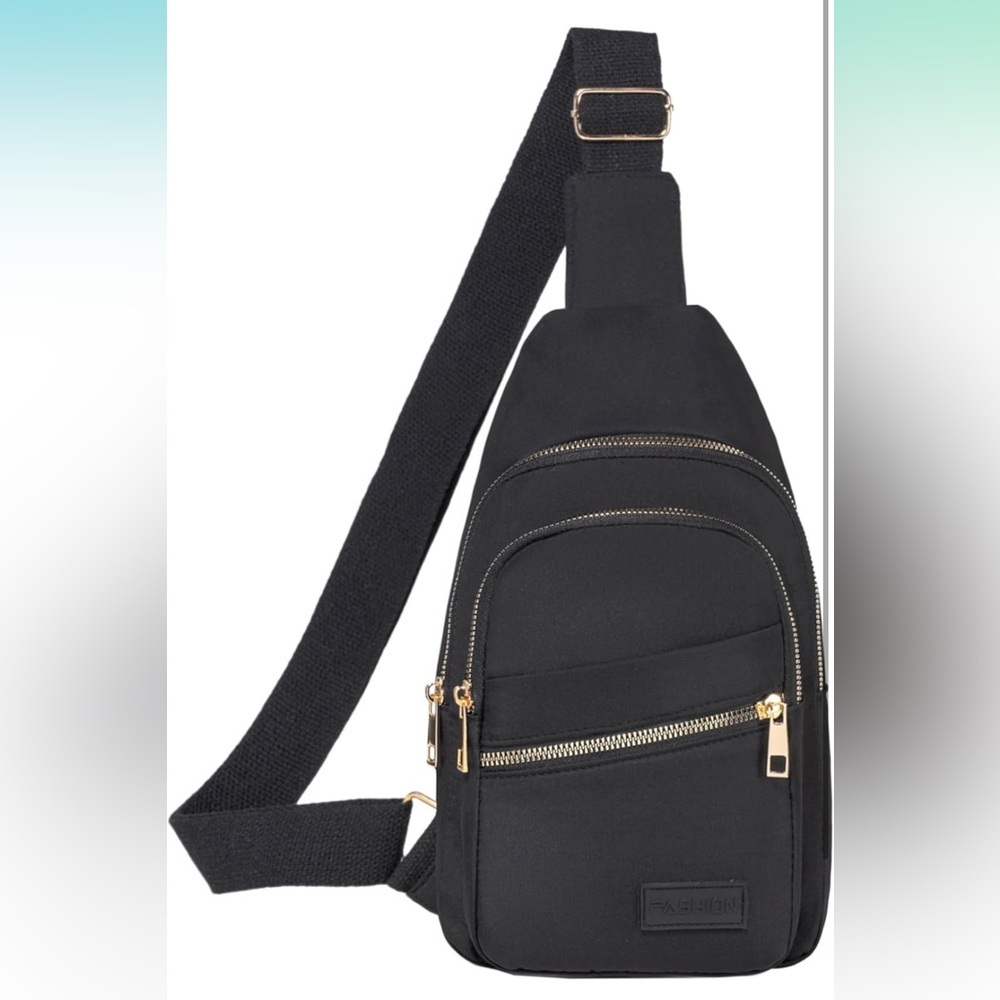 Crossbody black sling bag - Picture 3 of 8